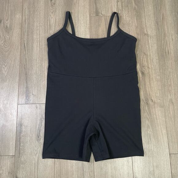 Madewell Knit Biker Sleeveless Stretchy Trendy Unitard US Women's S New - Picture 3 of 7